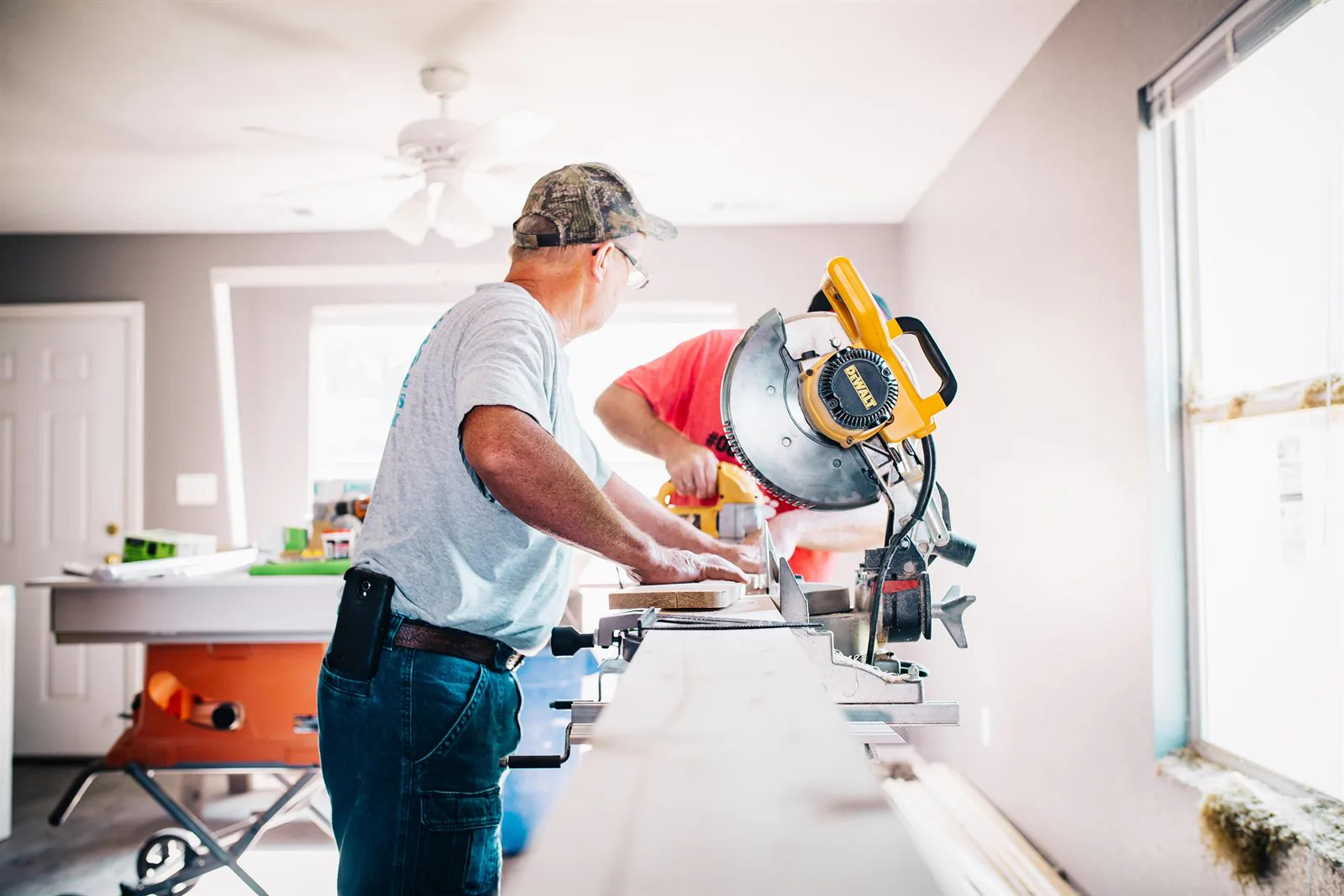 RealTreo's in-house crew renovating a unit